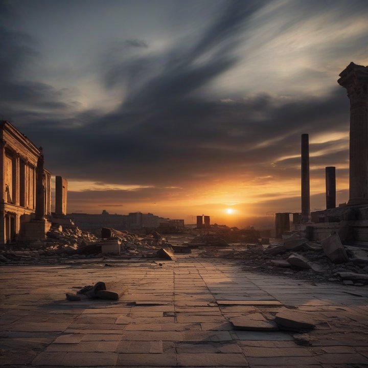 Protesters holding signs outside a city hall building.